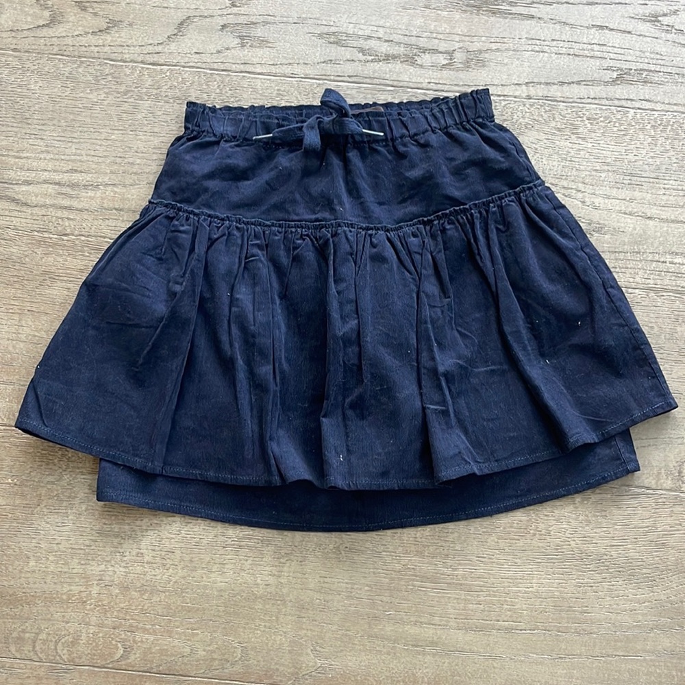 Morgan & Milo Cord Skirt, Navy, NWT